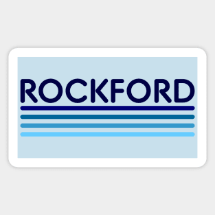Blue Rockford Sticker